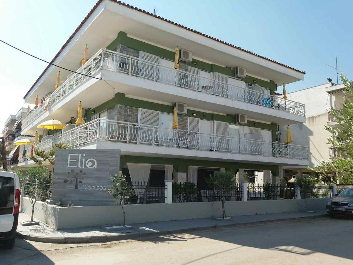 Dionisos Elia Aparthotel Paralía Dionysíou Eksteriør bilde